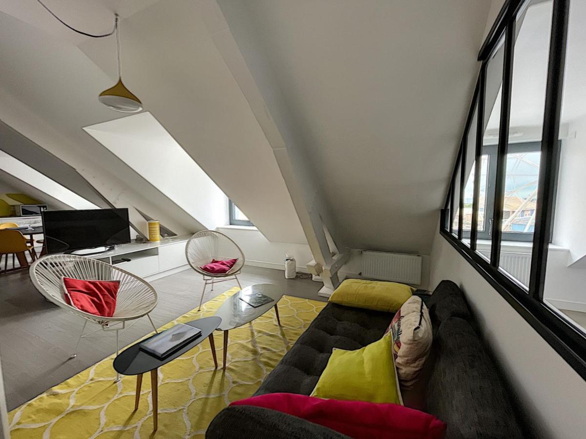 Duplex De Standing En Centre-Ville Avec Parking, Proche Port Et Plage - Fr-1-361-377 Granville Exteriör bild