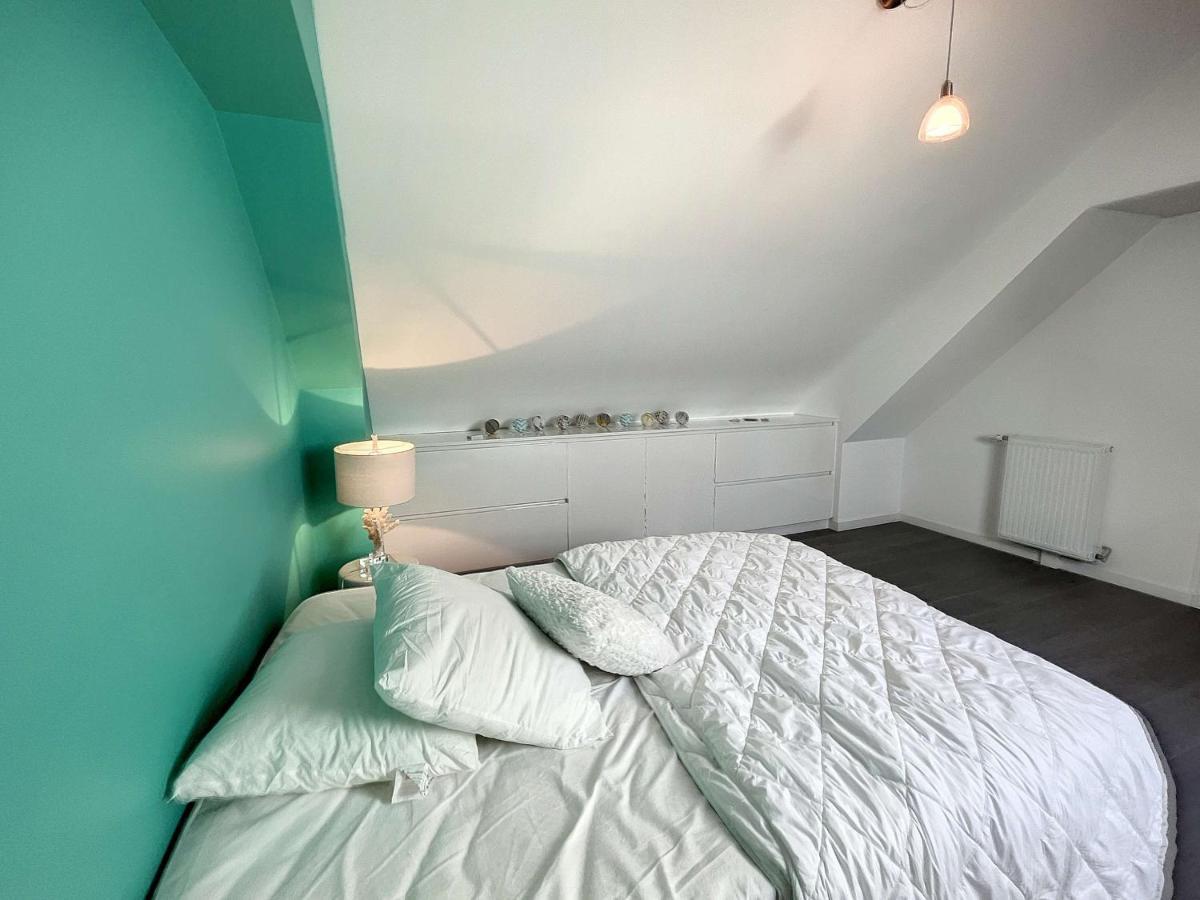 Duplex De Standing En Centre-Ville Avec Parking, Proche Port Et Plage - Fr-1-361-377 Granville Exteriör bild