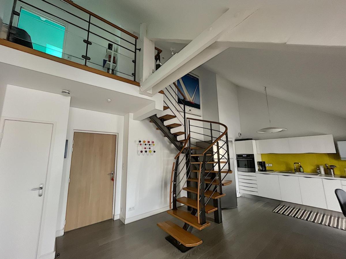 Duplex De Standing En Centre-Ville Avec Parking, Proche Port Et Plage - Fr-1-361-377 Granville Exteriör bild