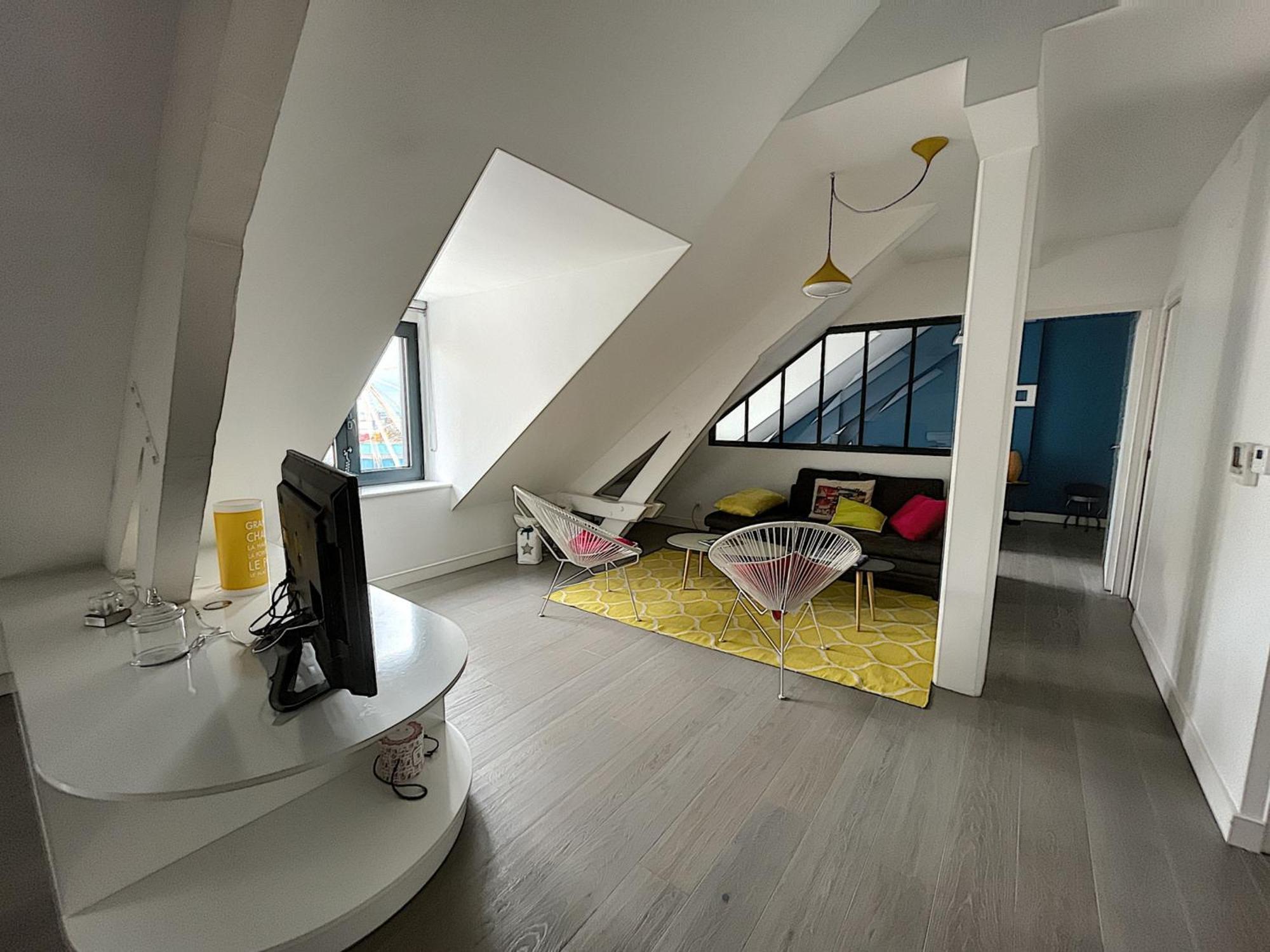 Duplex De Standing En Centre-Ville Avec Parking, Proche Port Et Plage - Fr-1-361-377 Granville Exteriör bild