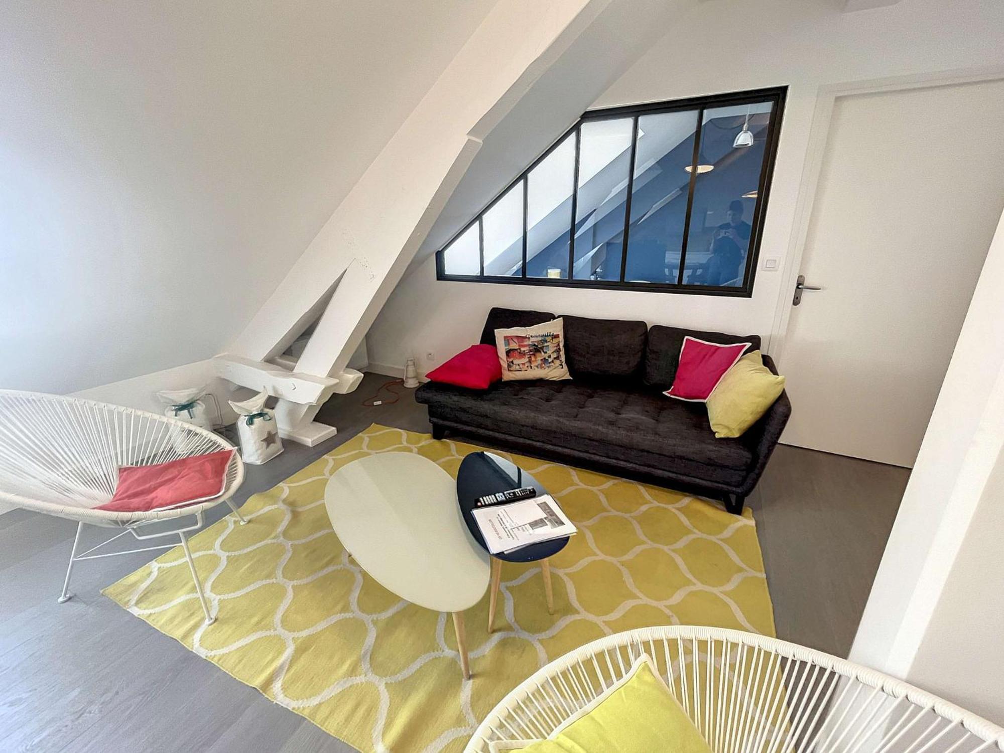 Duplex De Standing En Centre-Ville Avec Parking, Proche Port Et Plage - Fr-1-361-377 Granville Exteriör bild